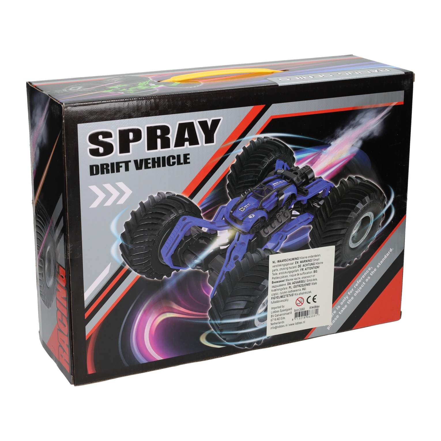 RC Auto met Rookfunctie - Blauw