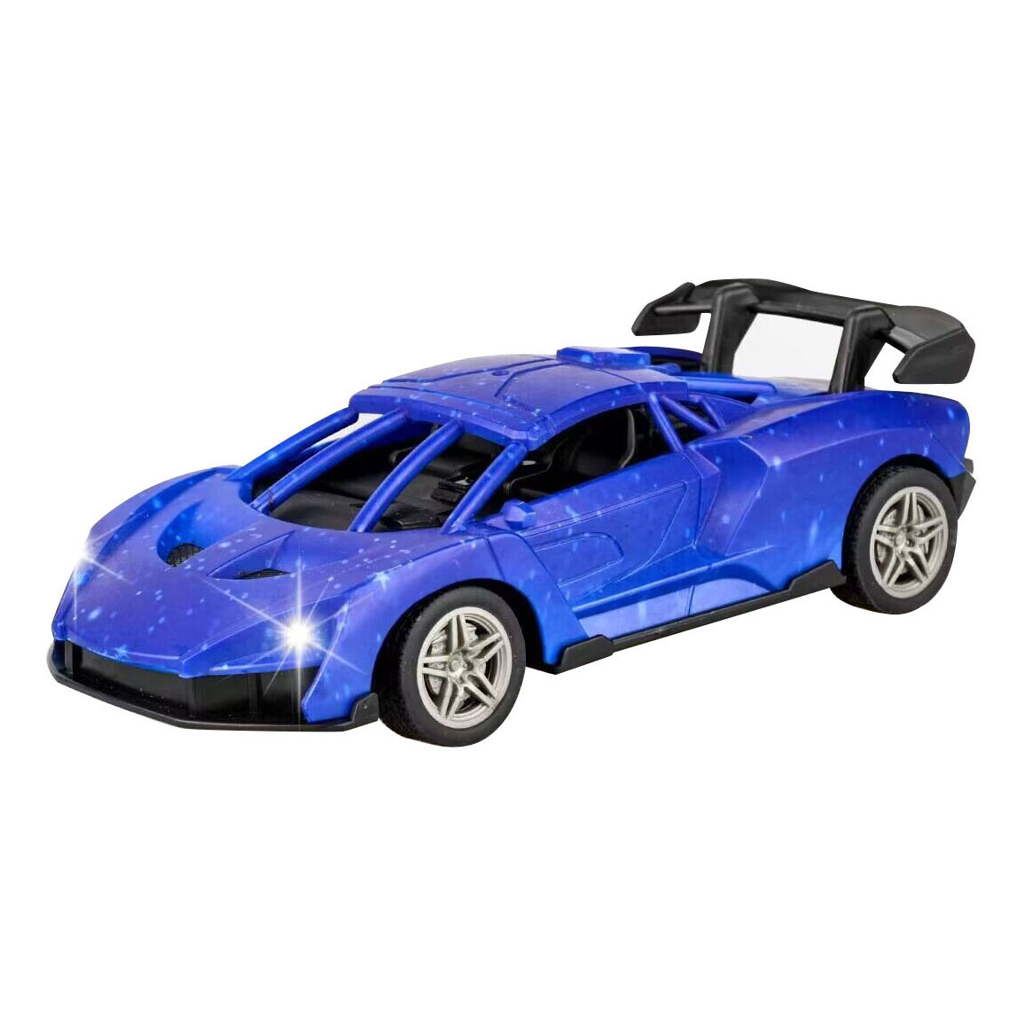 Voiture de course RC voiture contrôlable bleu/noir