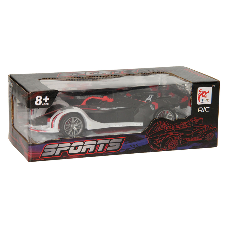 RC Racer Rood/Zwart Bestuurbare Auto