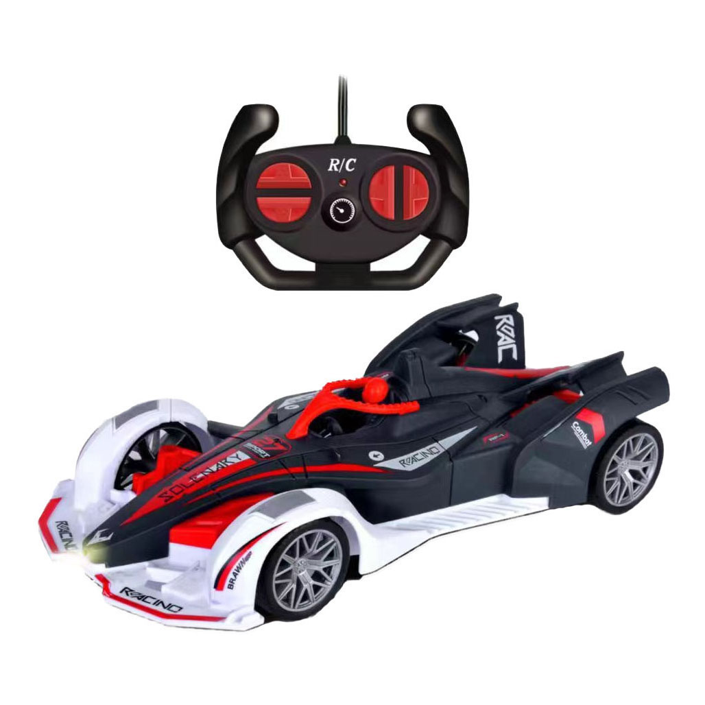 RC Racer Rood/Zwart Bestuurbare Auto