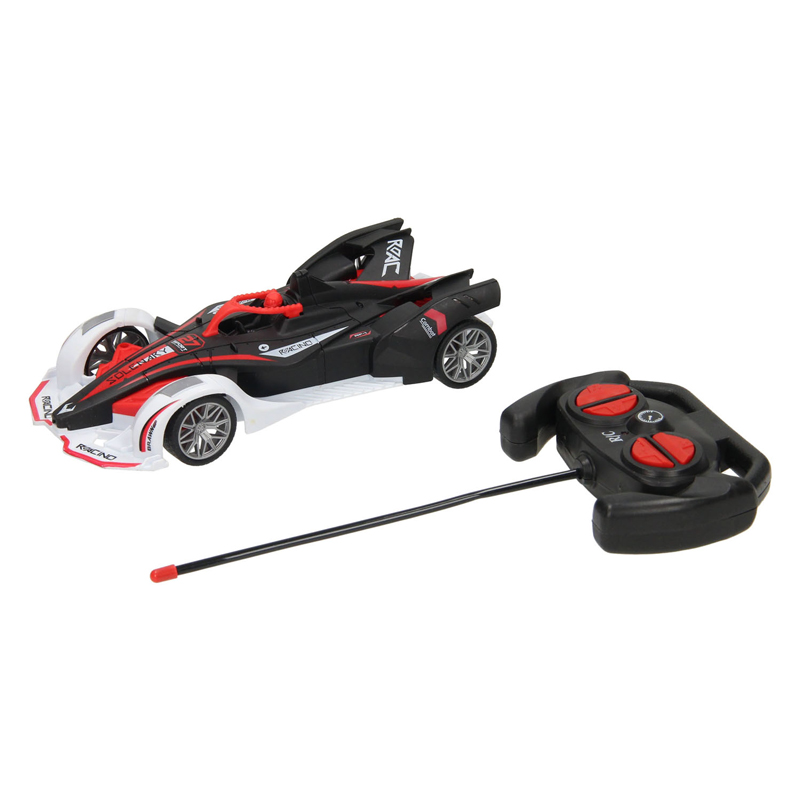 RC Racer Rood/Zwart Bestuurbare Auto