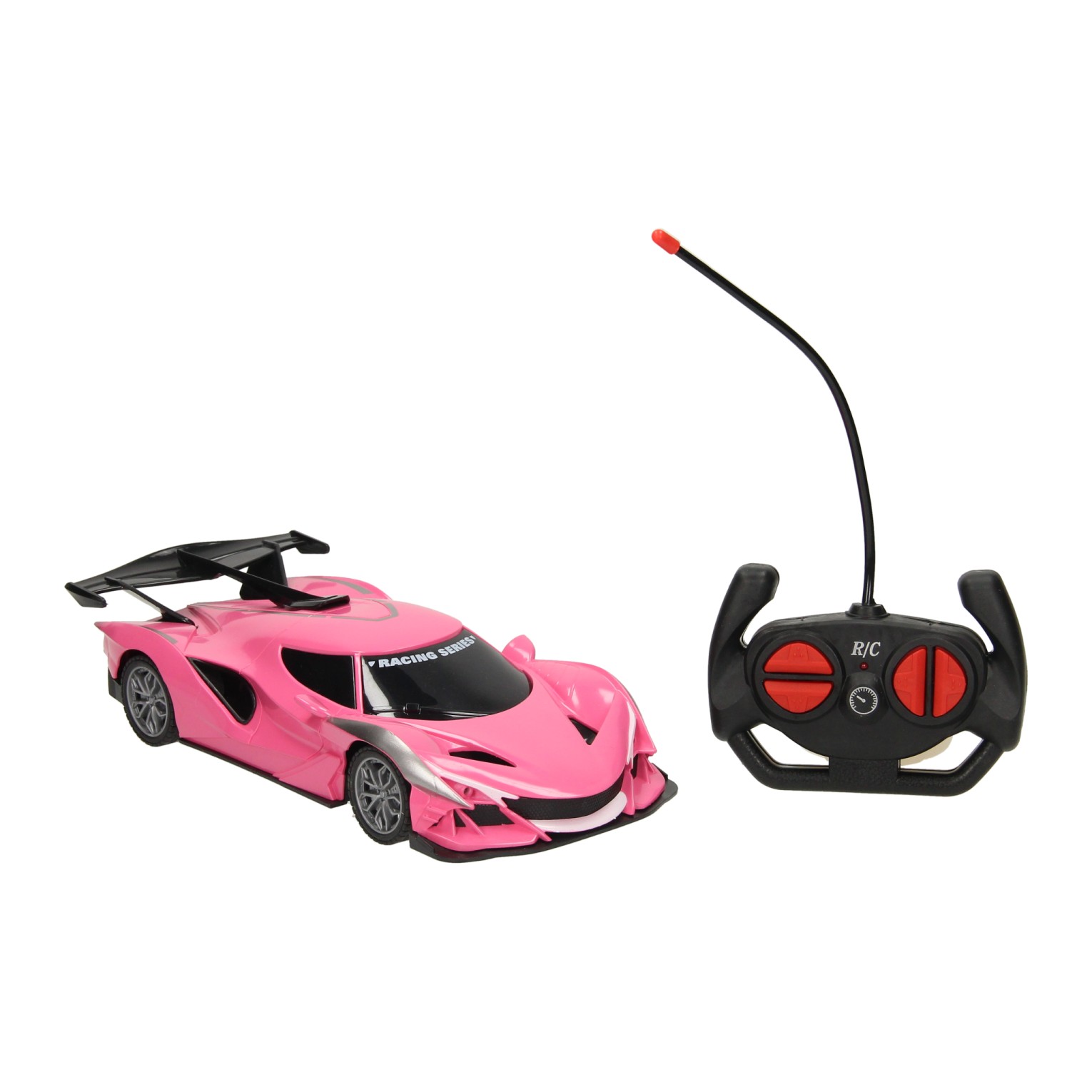 Voiture de course RC rose