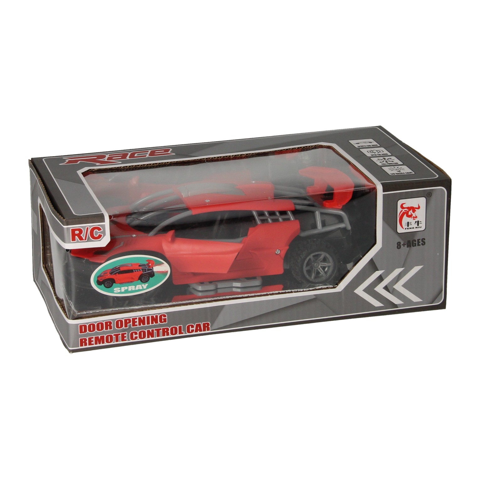 RC Auto Multifunctie Rood