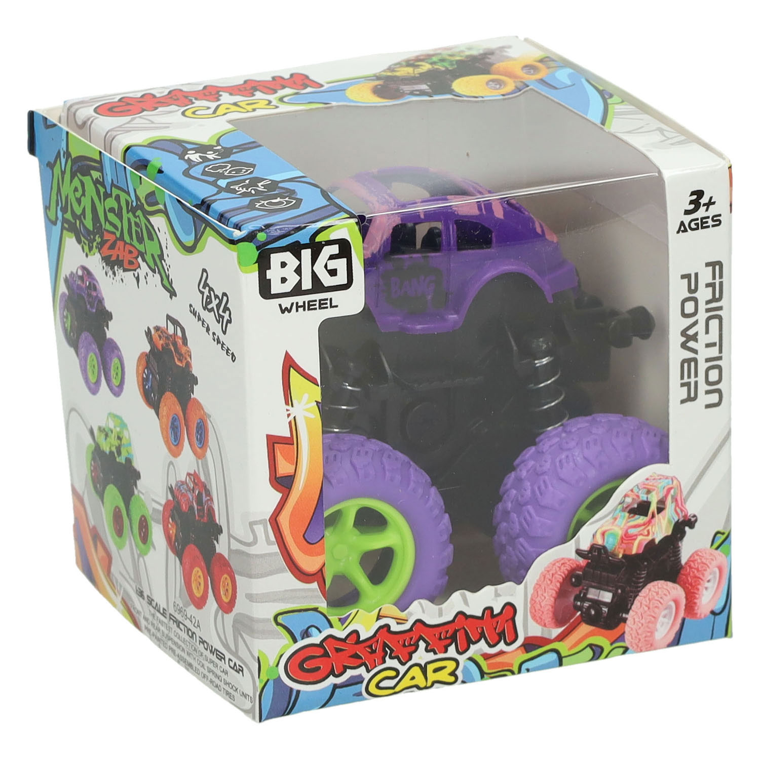 Véhicule tout-terrain 360° avec suspension