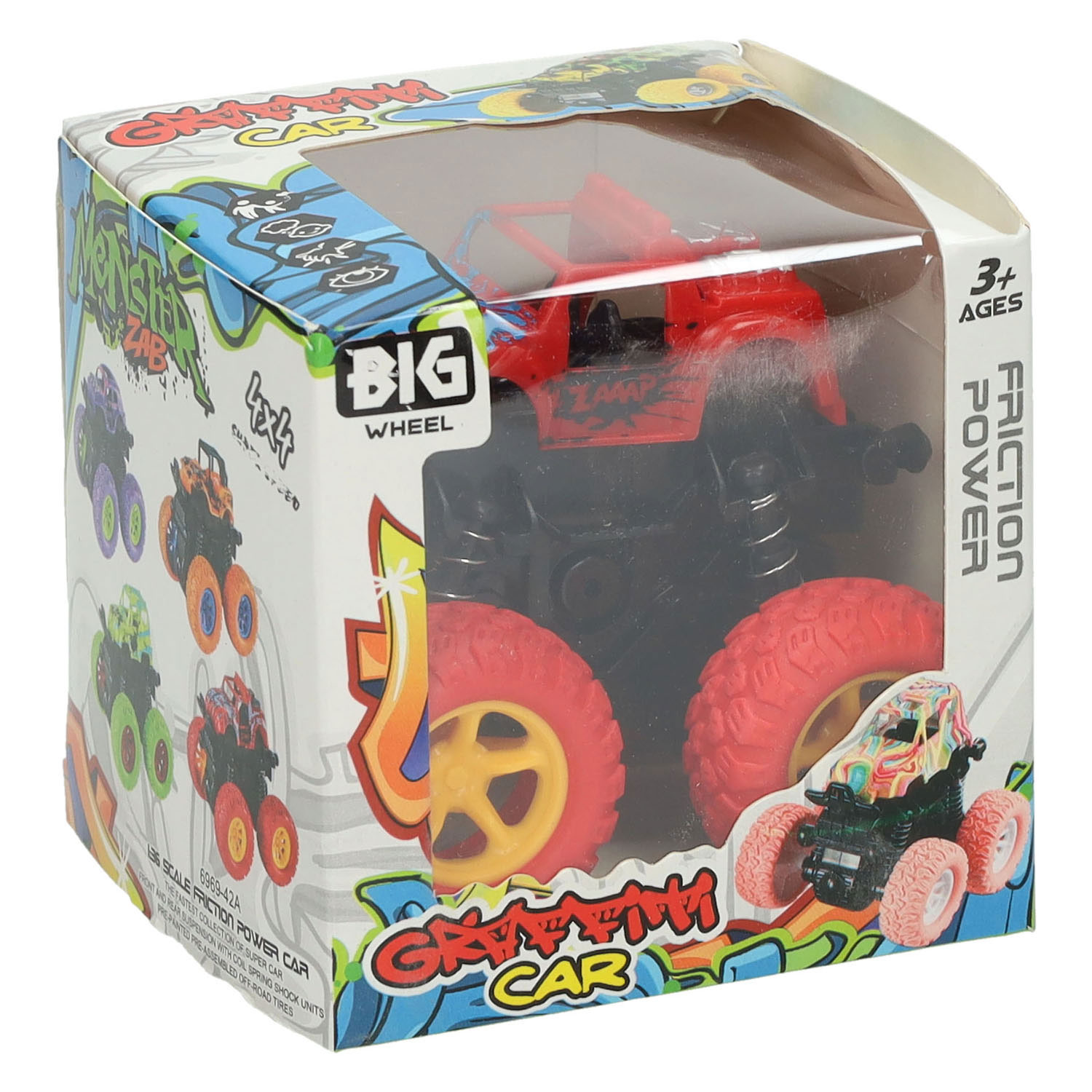 Véhicule tout-terrain 360° avec suspension