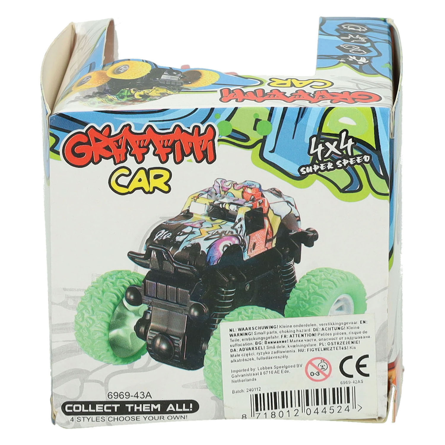 Véhicule tout-terrain 360° avec suspension