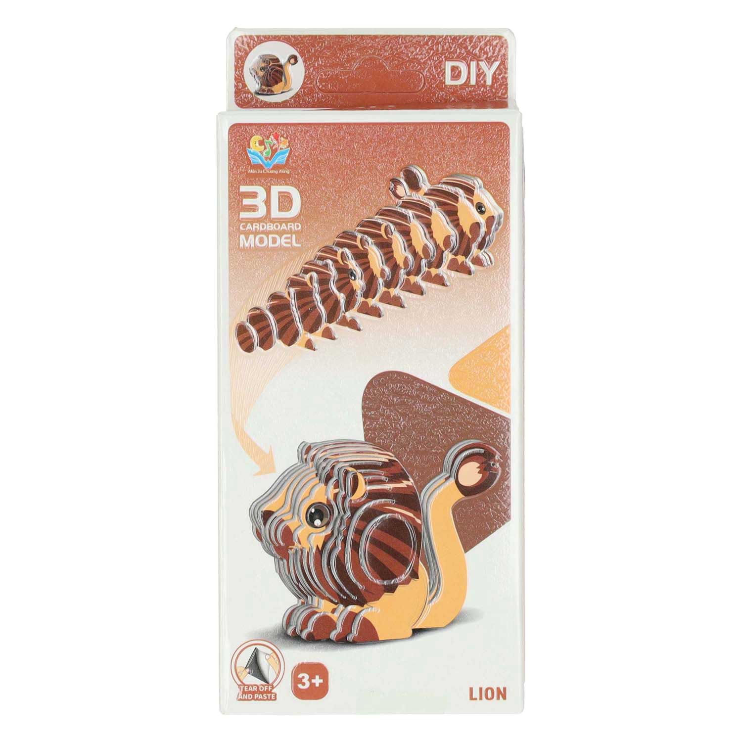 3D Puzzel Leeuw, 26st.