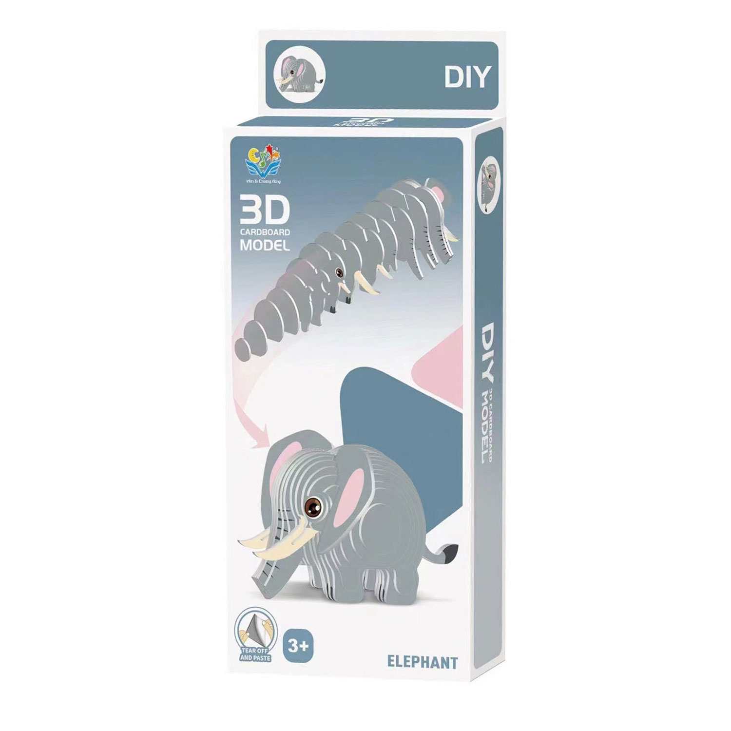 3D-Puzzle Elefant