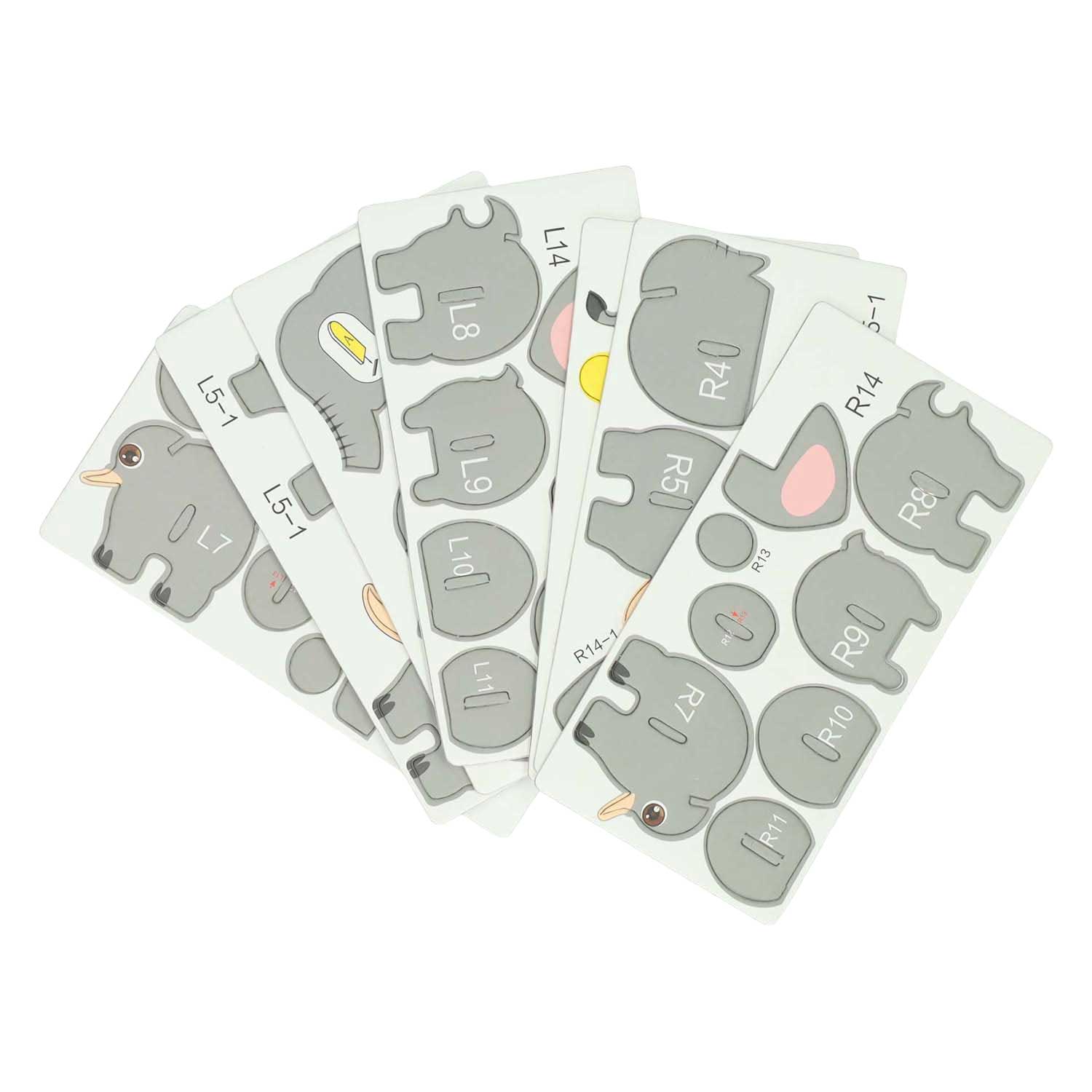 3D-Puzzle Elefant, 36 Teile.