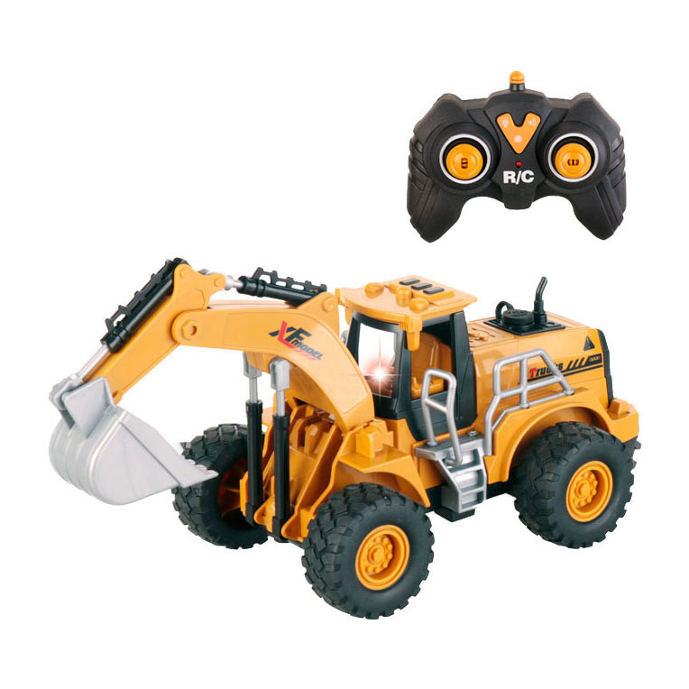 Pelle de construction orientable RC