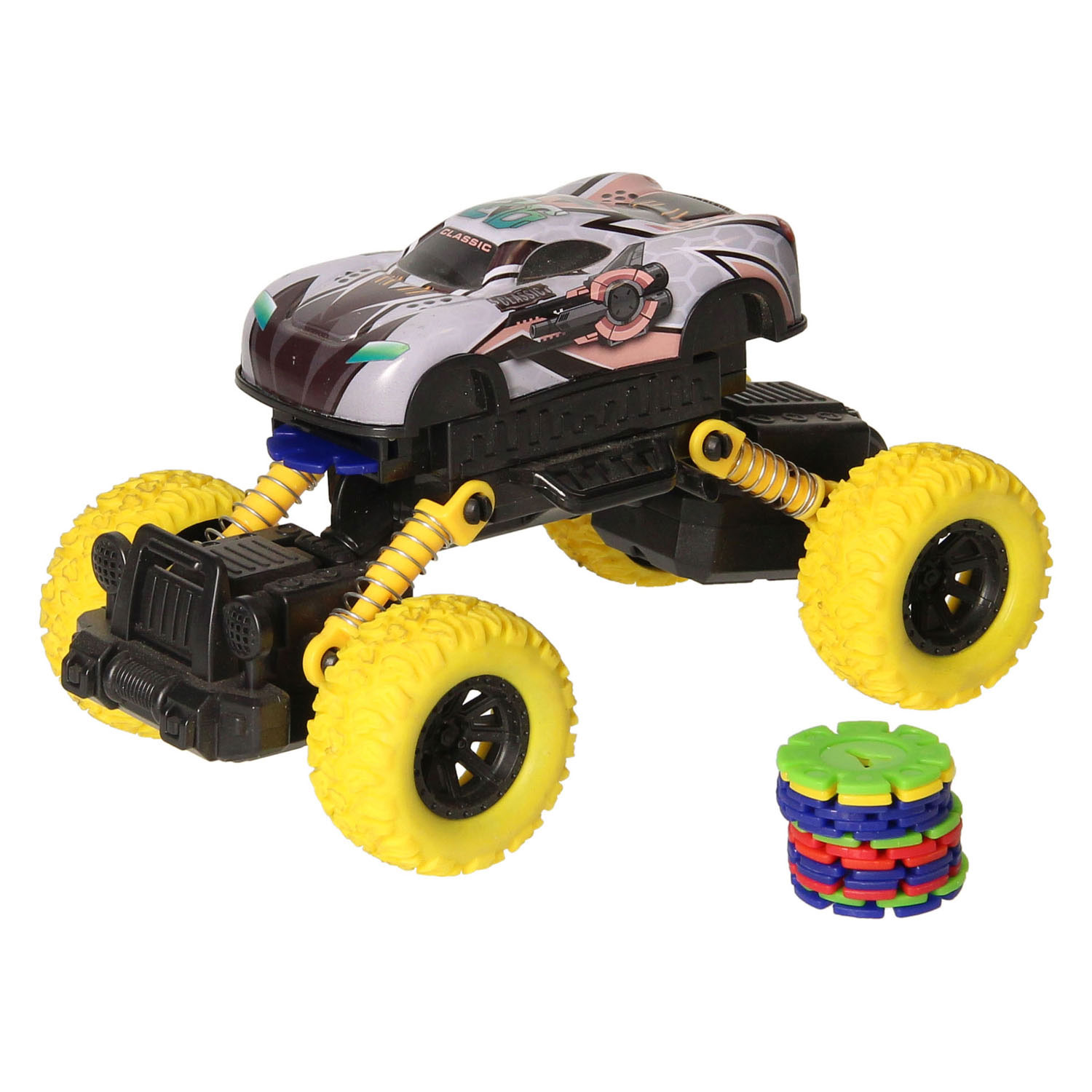 Monster Truck avec lanceur de disque