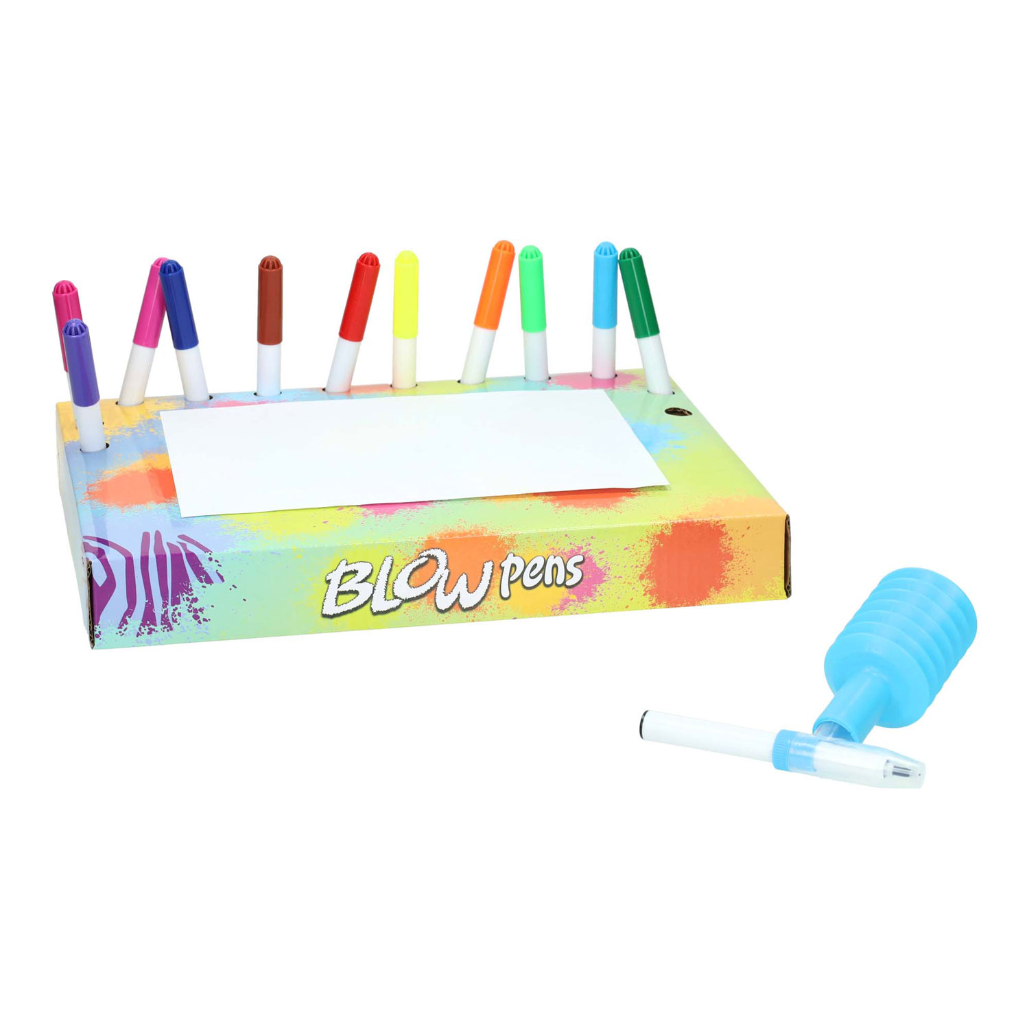 Blasfederset mit Pumptieren