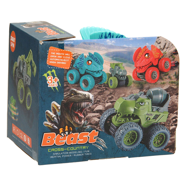 Dino Monster Truck 360 Grad