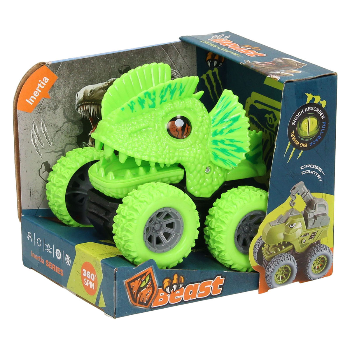 Dino Monster Truck 360 Grad