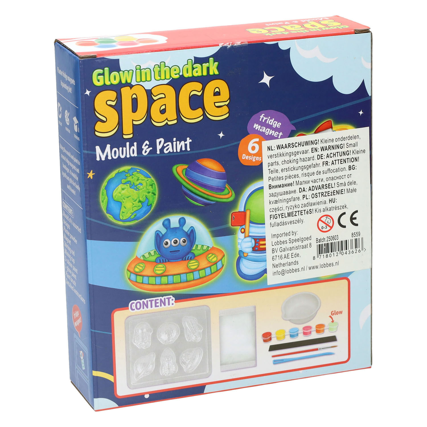 Verser et peindre un espace phosphorescent