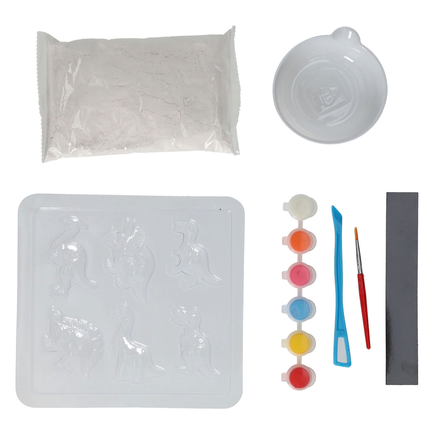 Gieten & Schilderen Glow in the Dark Dino's