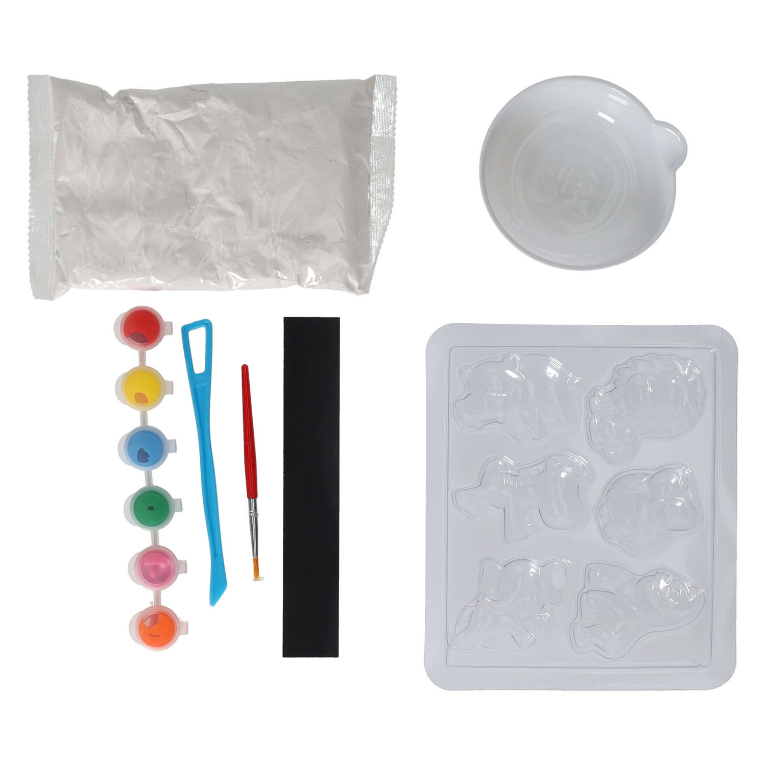 Wilde Tiere gießen und bemalen