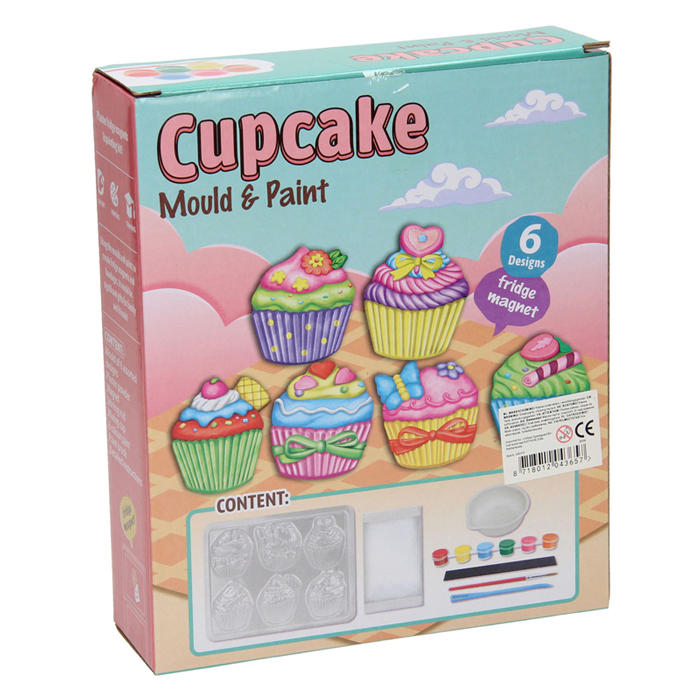 Cupcakes formen und bemalen