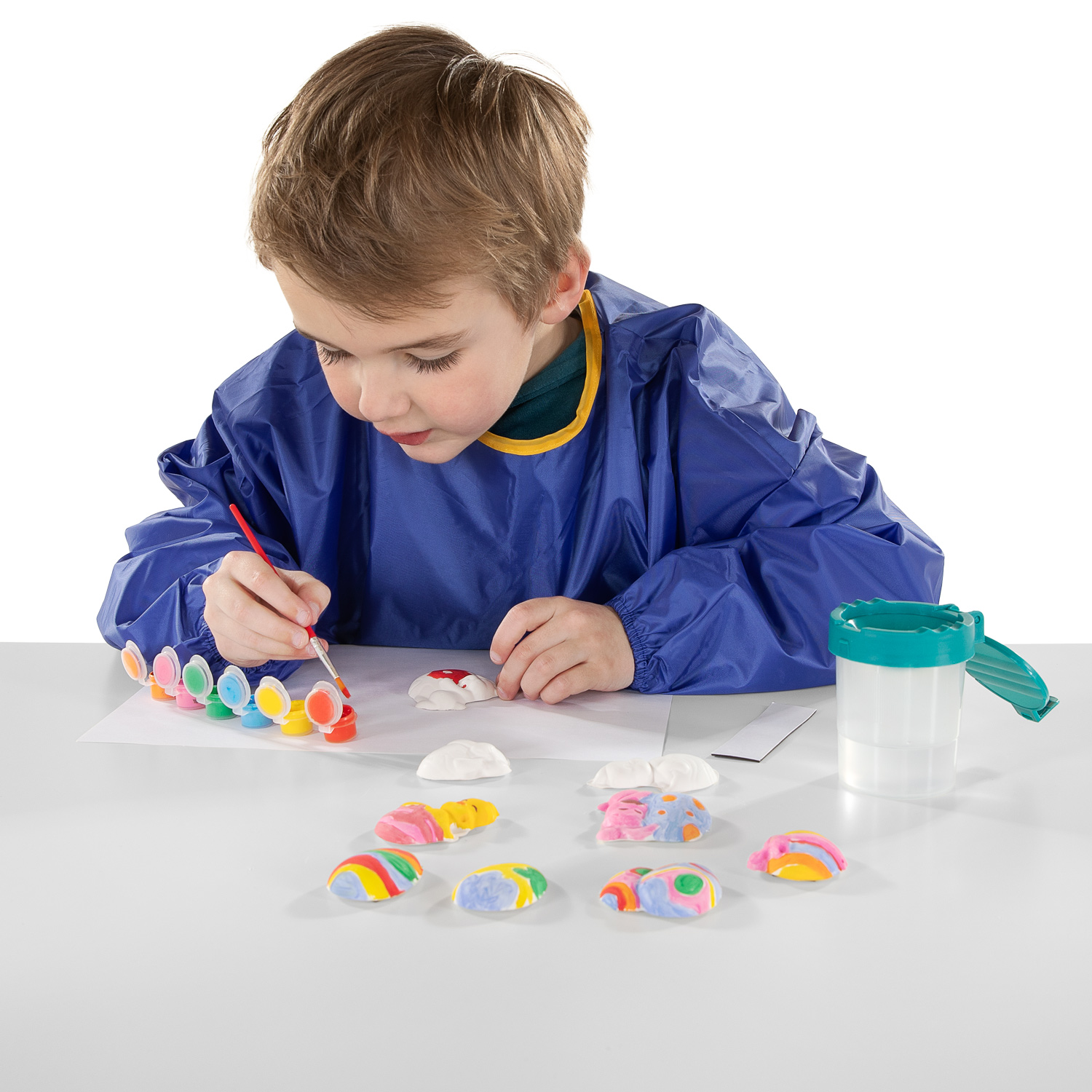 Moulage et peinture Joyeuses Pâques