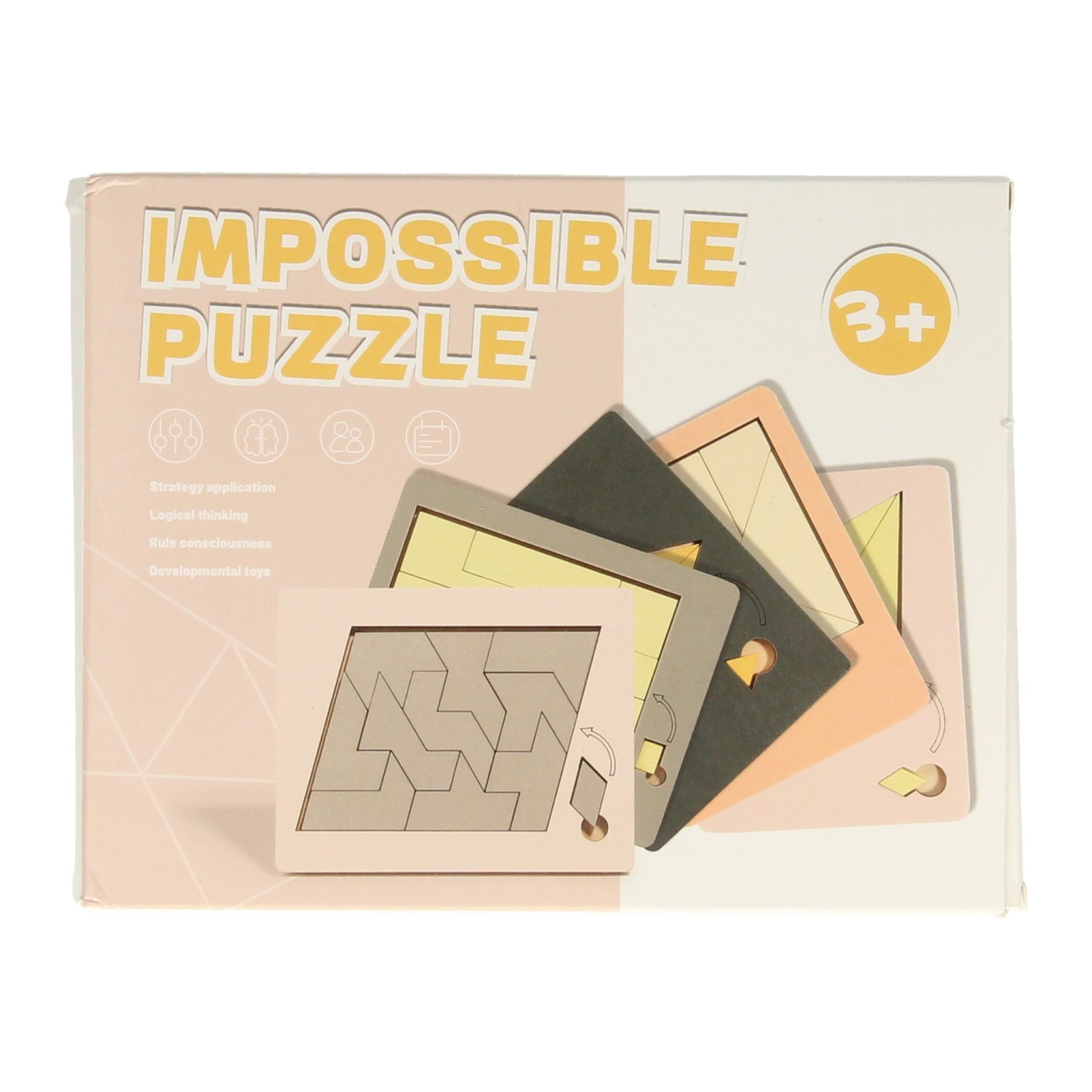 Houten Impossible Denkpuzzel