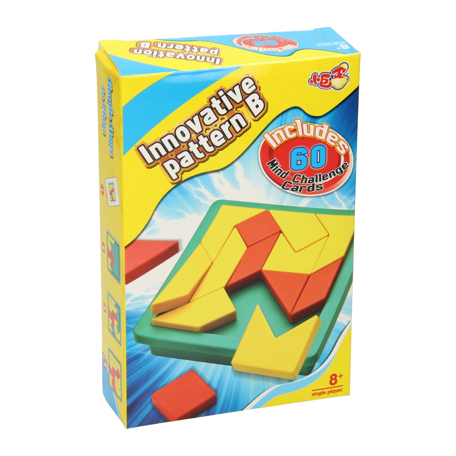 Puzzle de formes de luxe Tangram, 60 défis