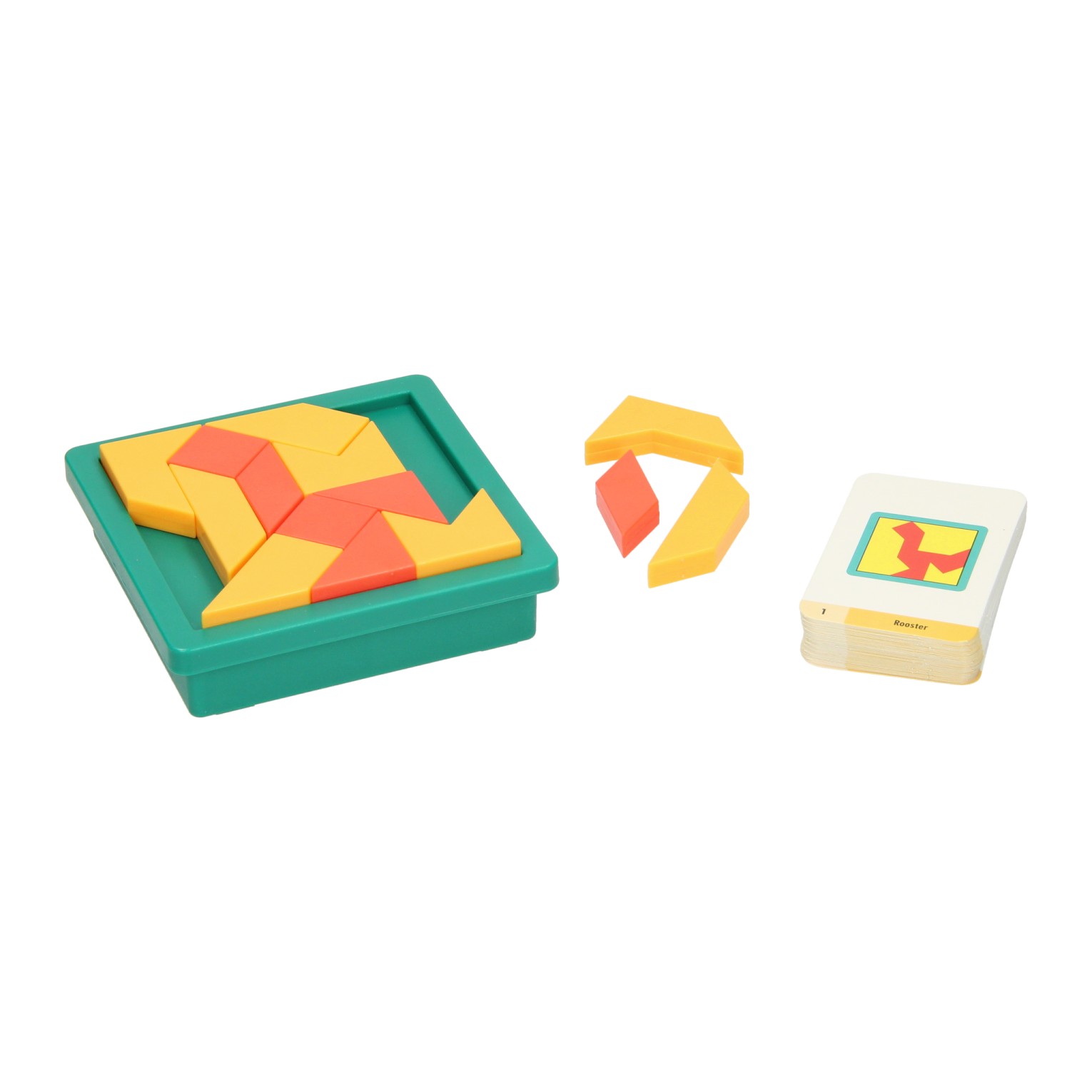 Puzzle de formes de luxe Tangram, 60 défis