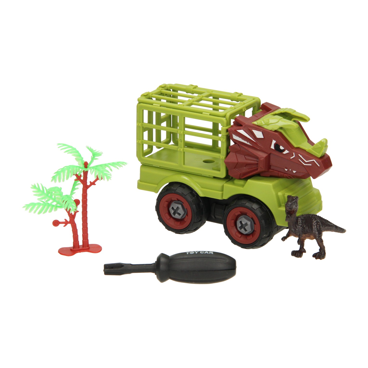 Construisez un dinosaure de voiture avec une cage