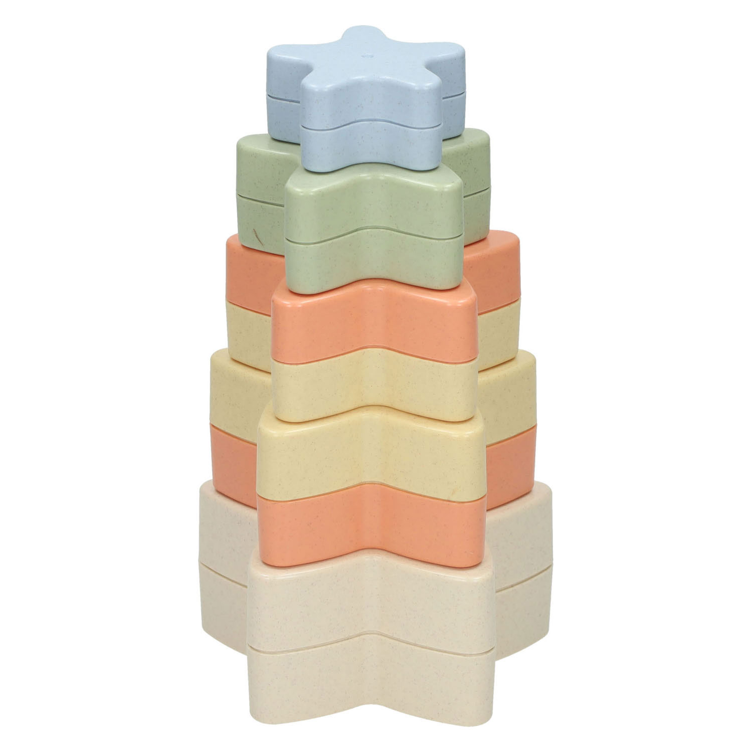 Peuter Stapeltoren Sterrendoosjes Pastel, 5dlg.