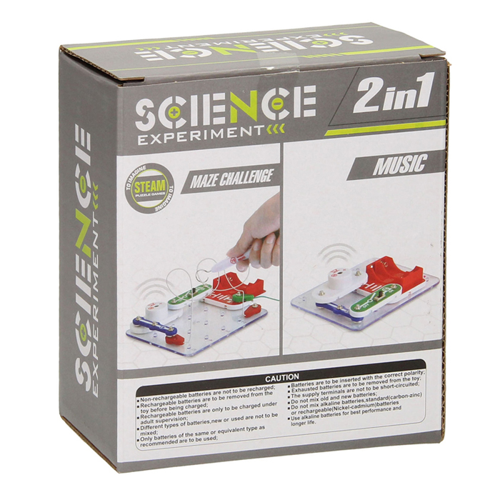 Science Experiment Maze Challenge 2in1