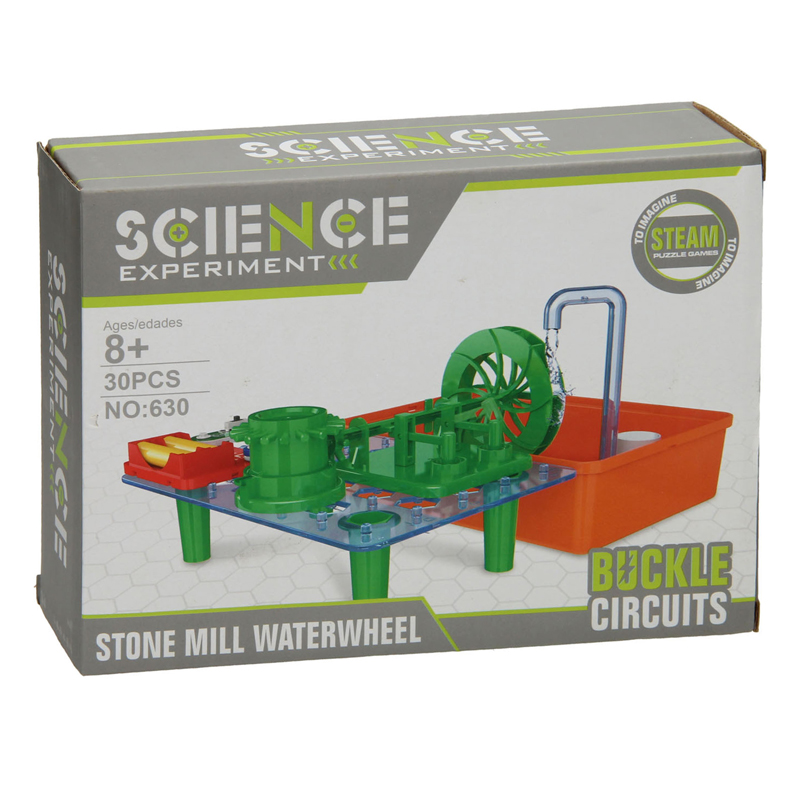 Science Experiment Stone Mill Waterwiel