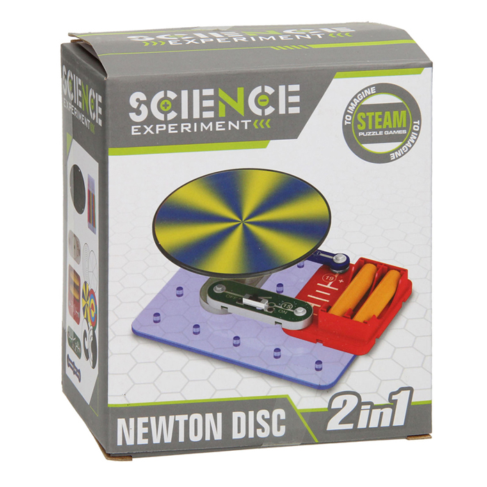 Expérience scientifique Newton Disc 2in1