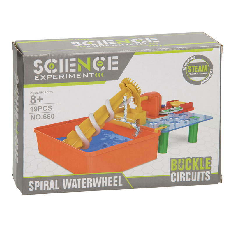 Science Experiment Spiral Waterwiel