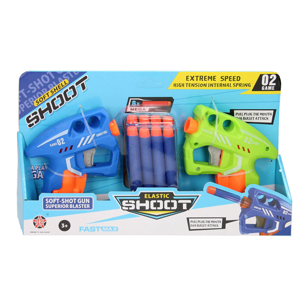 Soft Dart Spel 2 pistooltjes