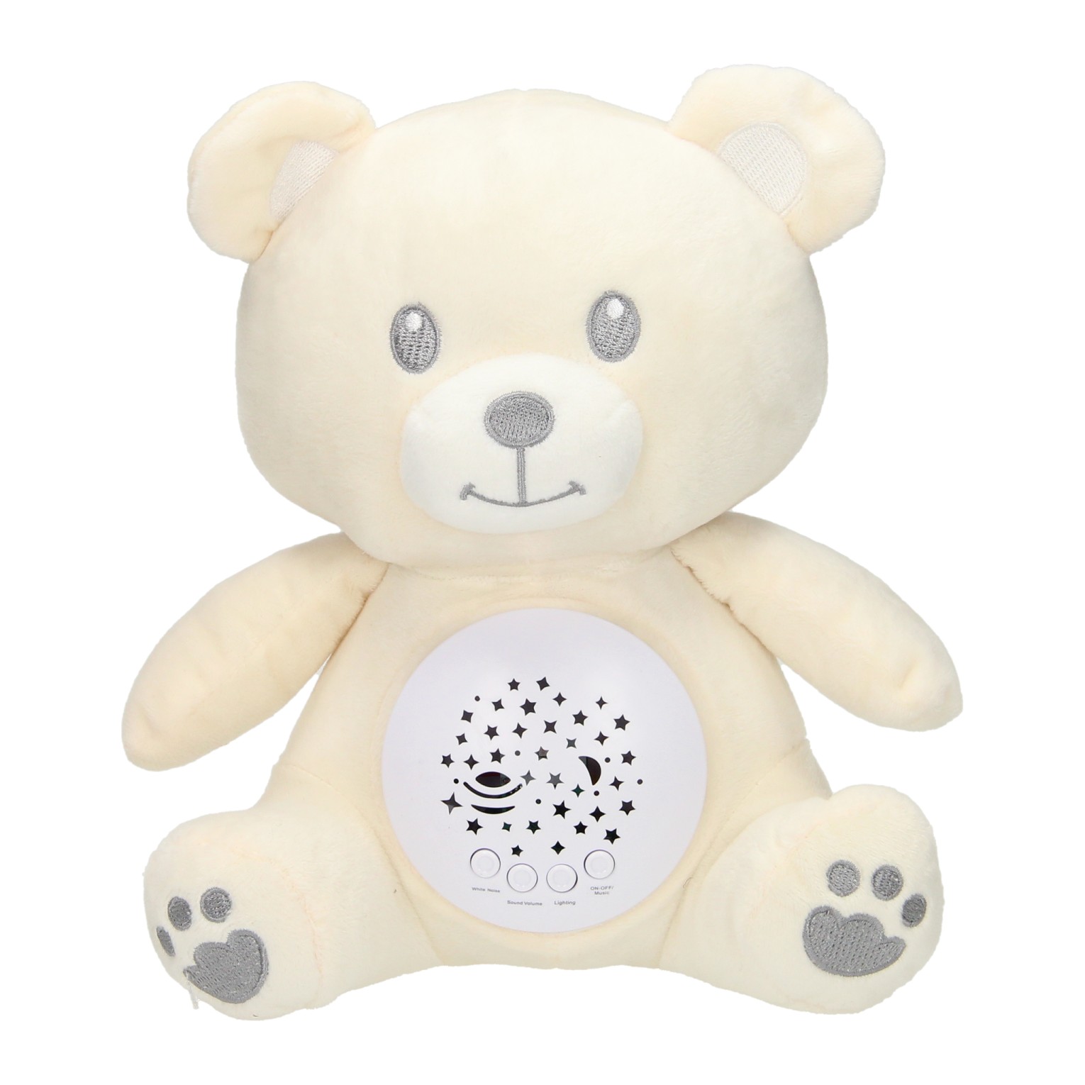 Lampe de nuit et mobile musical ours, 23 cm