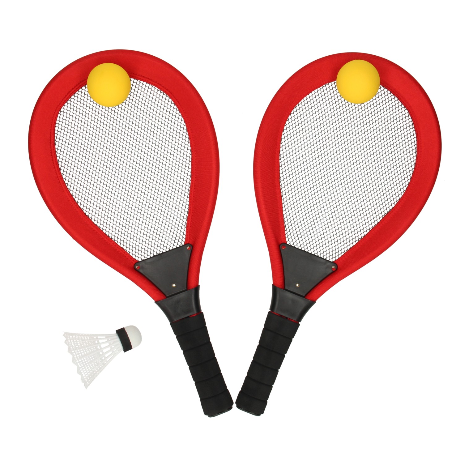 Weiches Tennis- und Badminton-Set in Farbe