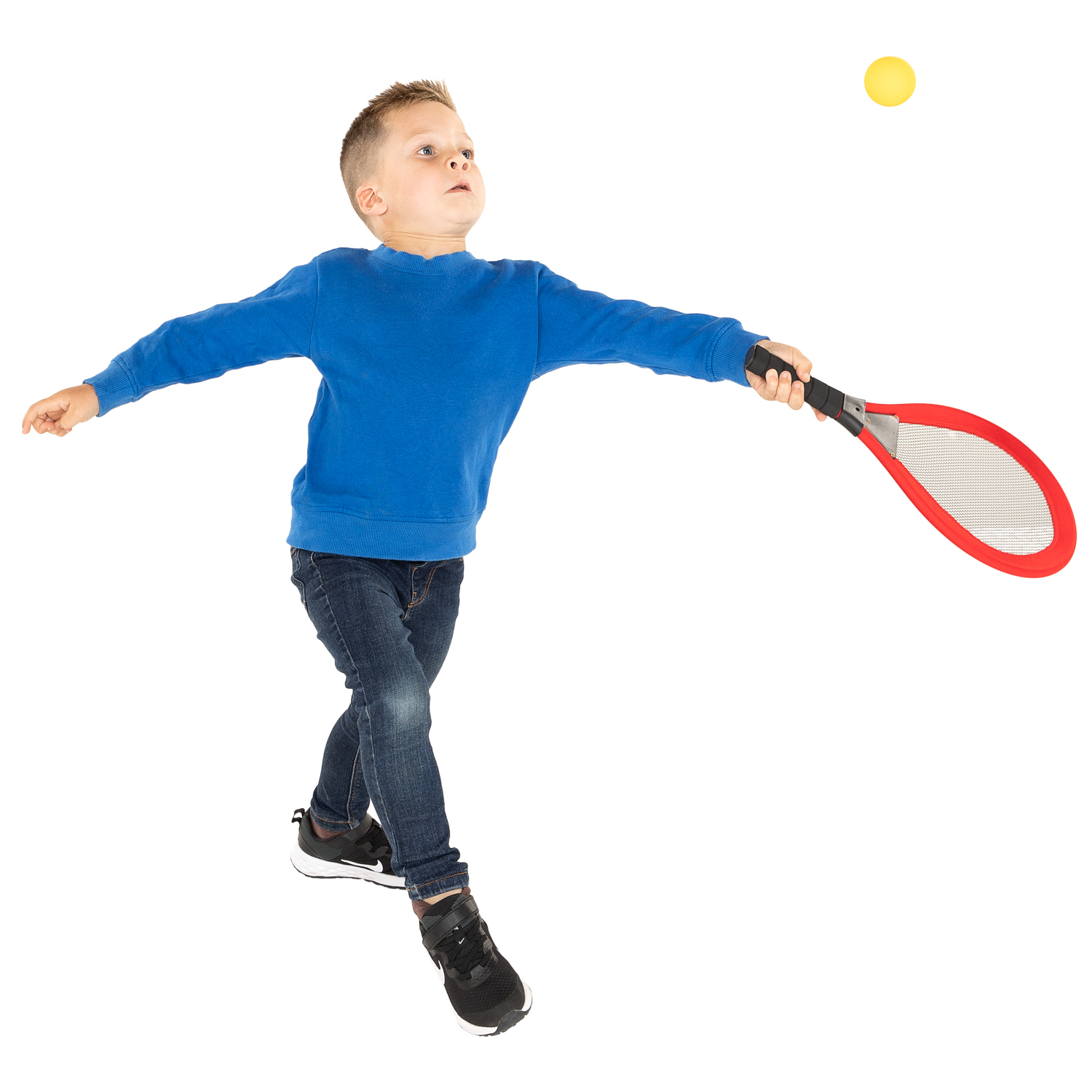 Weiches Tennis- und Badminton-Set in Farbe