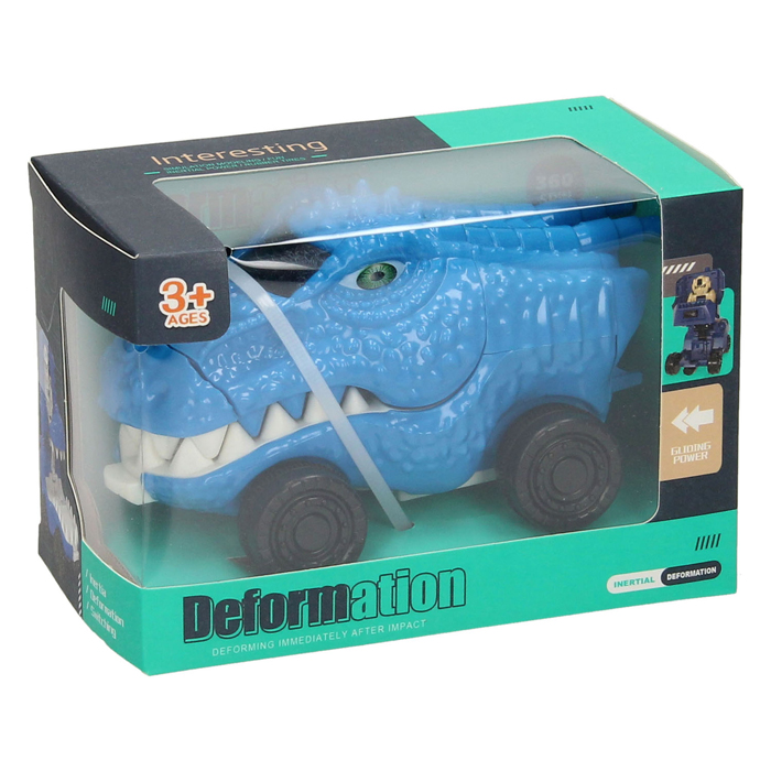 Dino Transform Spin Car 360