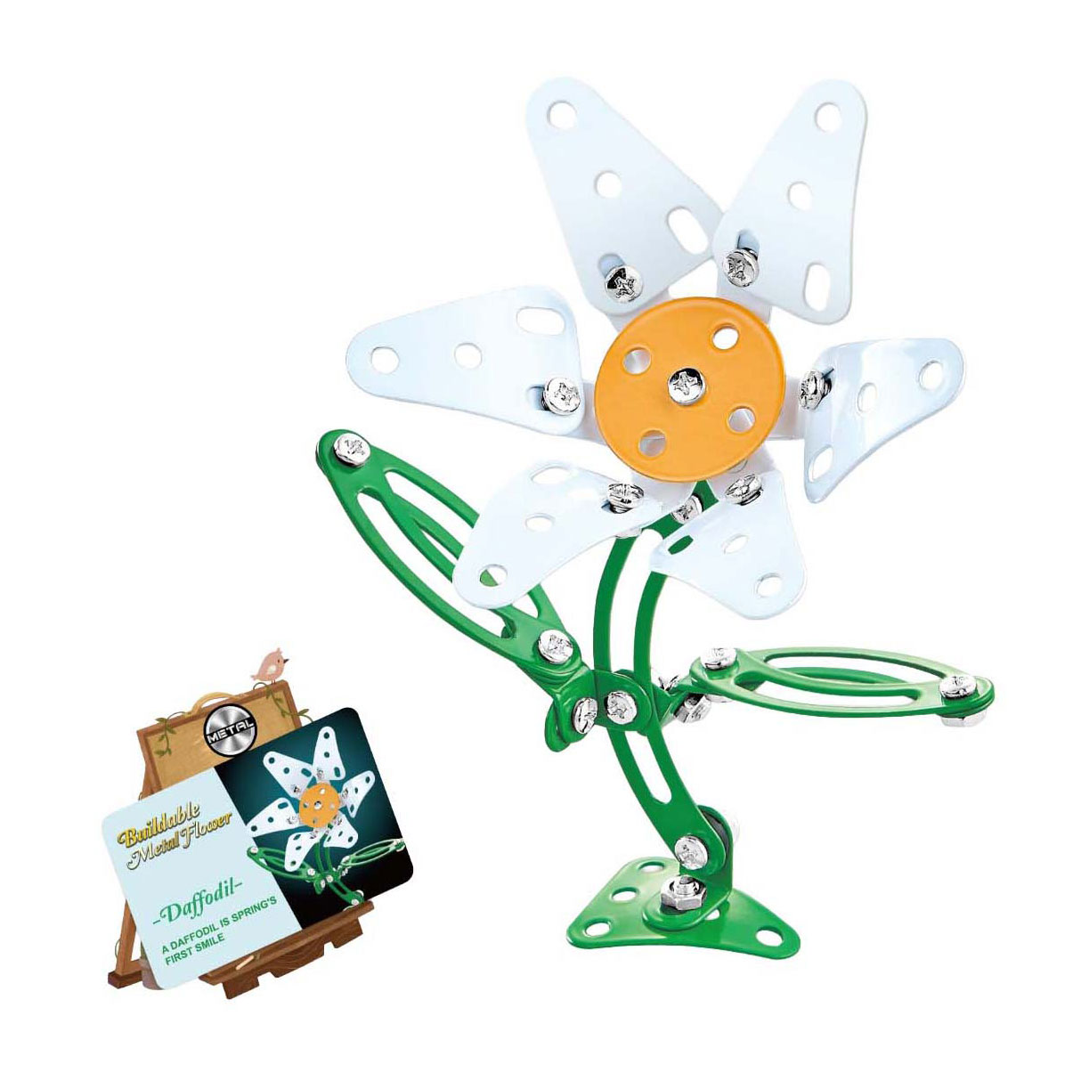Metallbaukasten Daisy