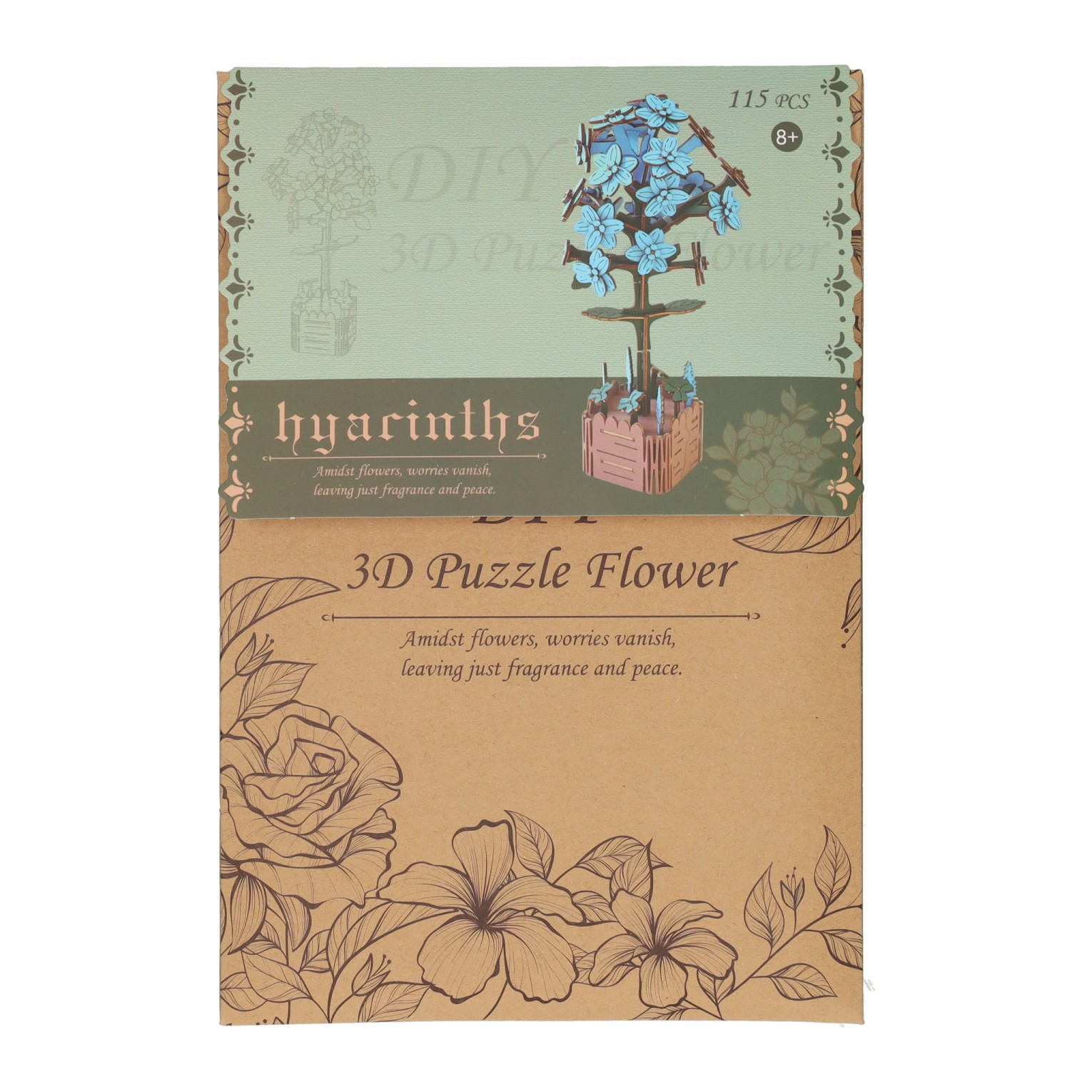 3D Bouwpakket Hyacint - 115dlg.