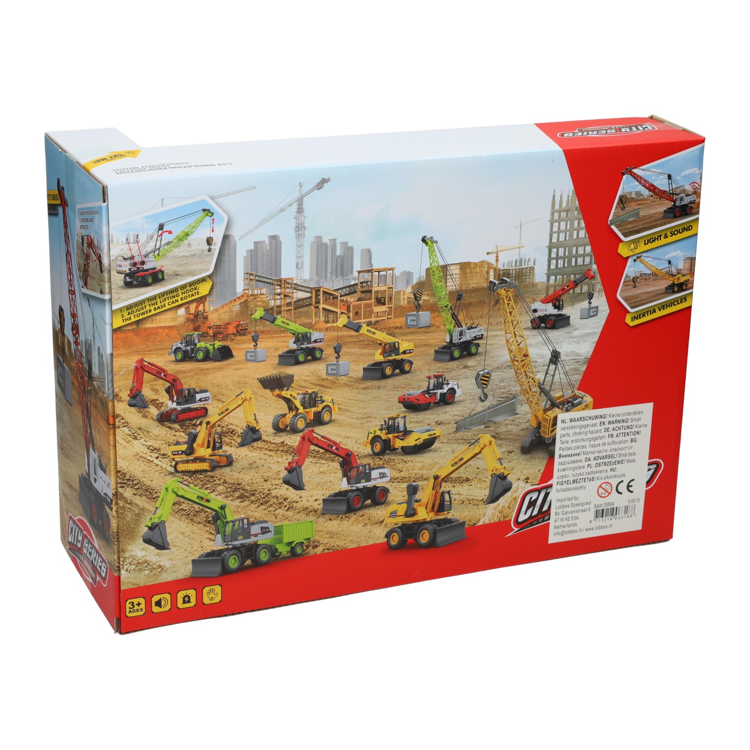 Constructie Kraanwagen met Licht & Geluid