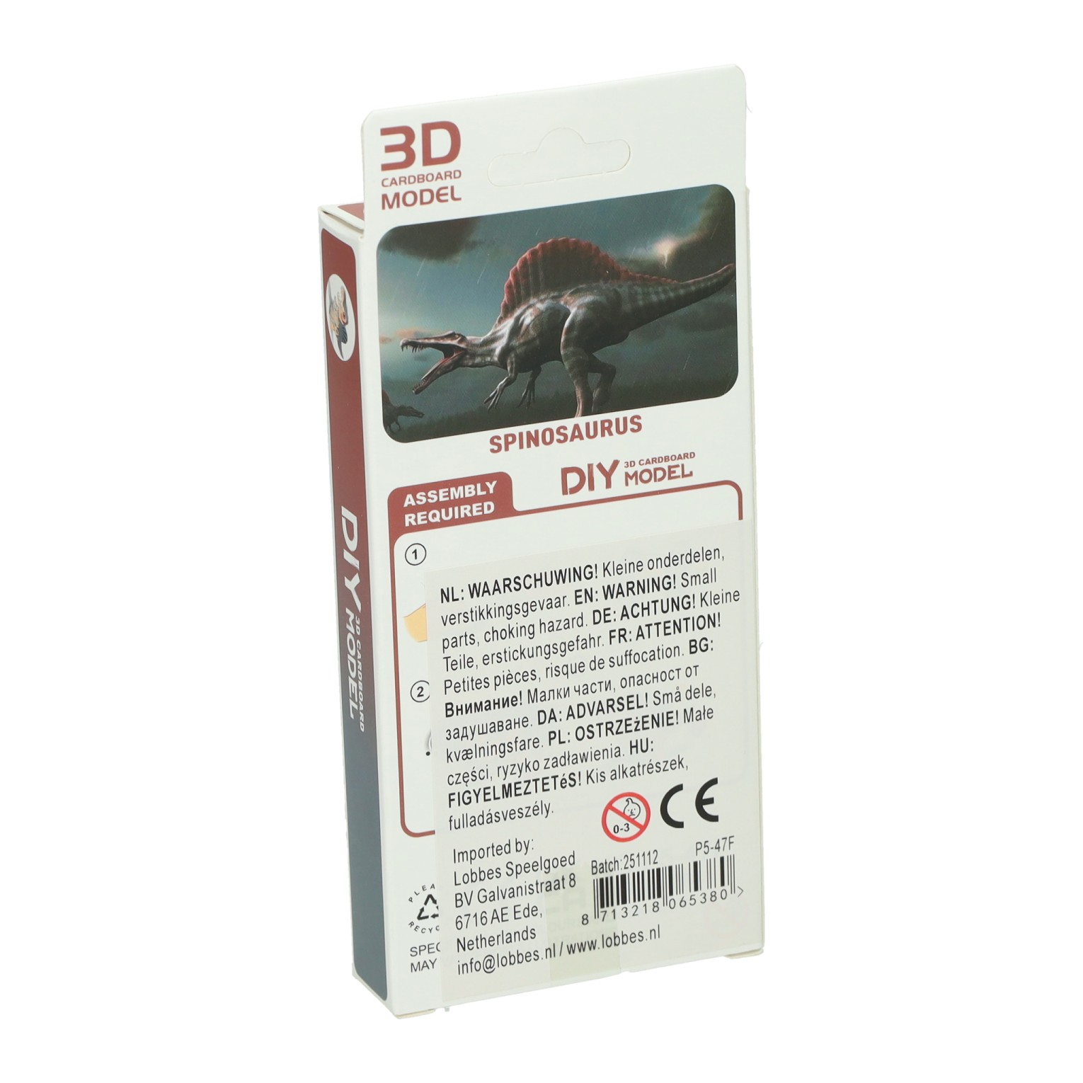 DIY 3D Model Puzzel - Dino