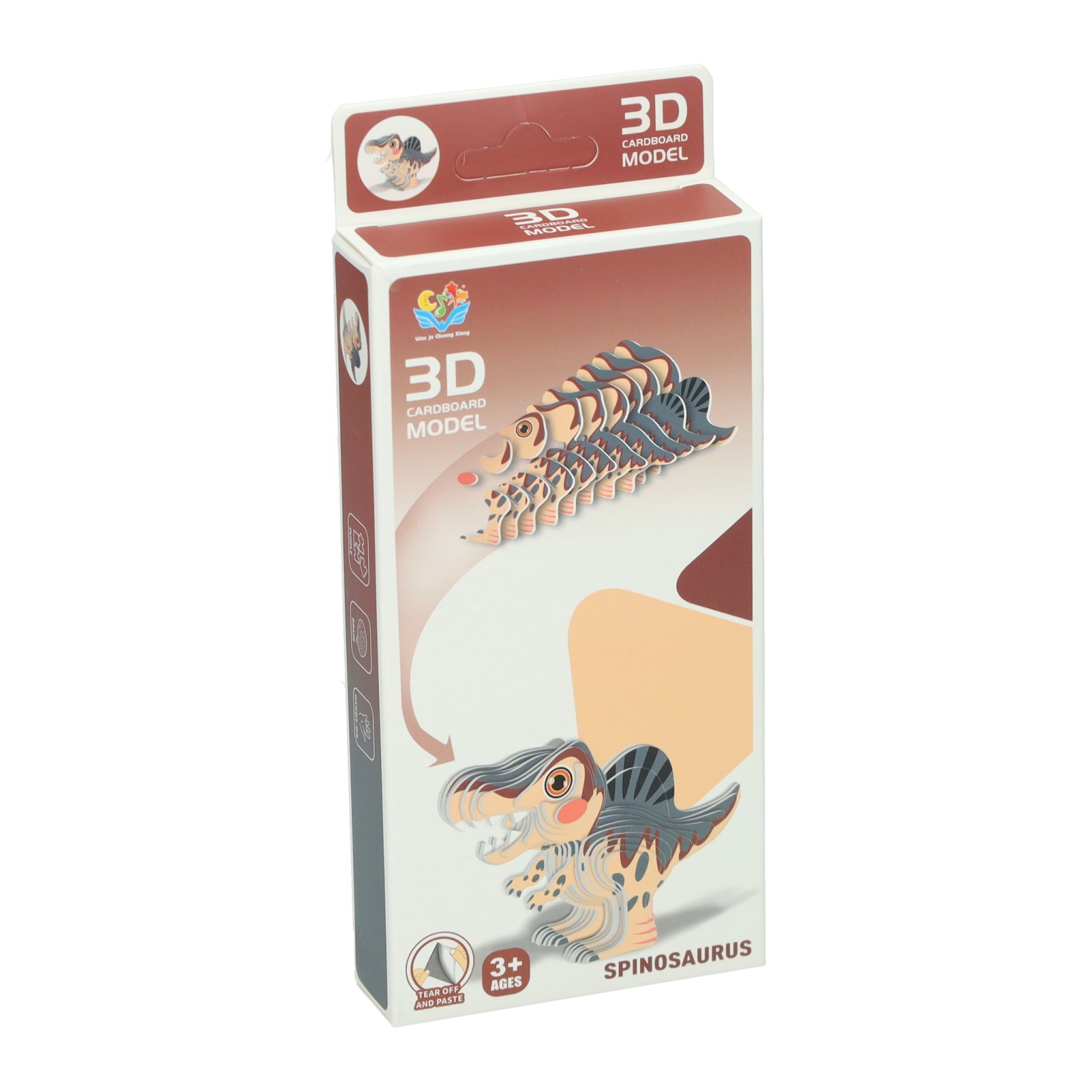 DIY 3D Model Puzzel - Dino