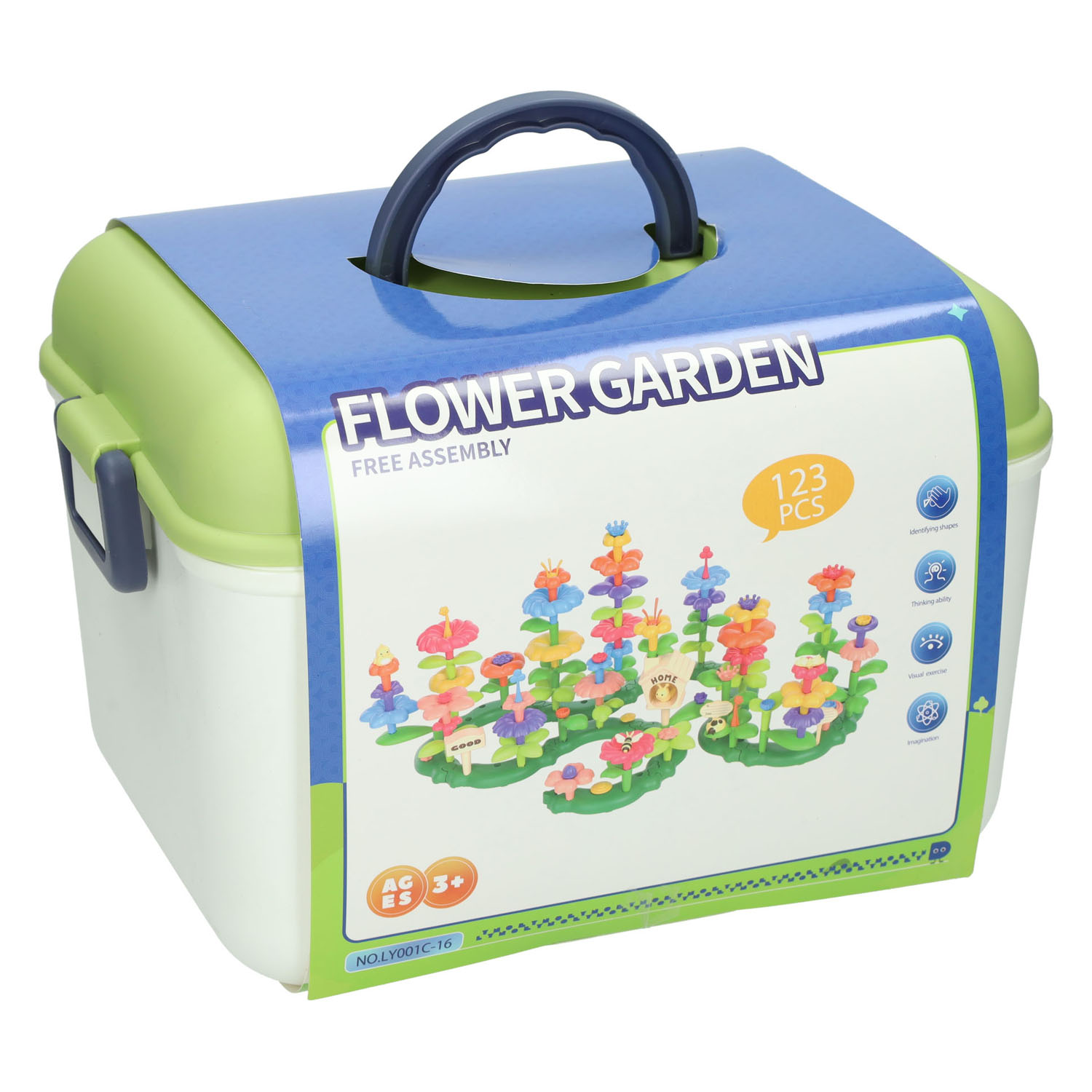 Bouwset Bloemen - 123dlg.