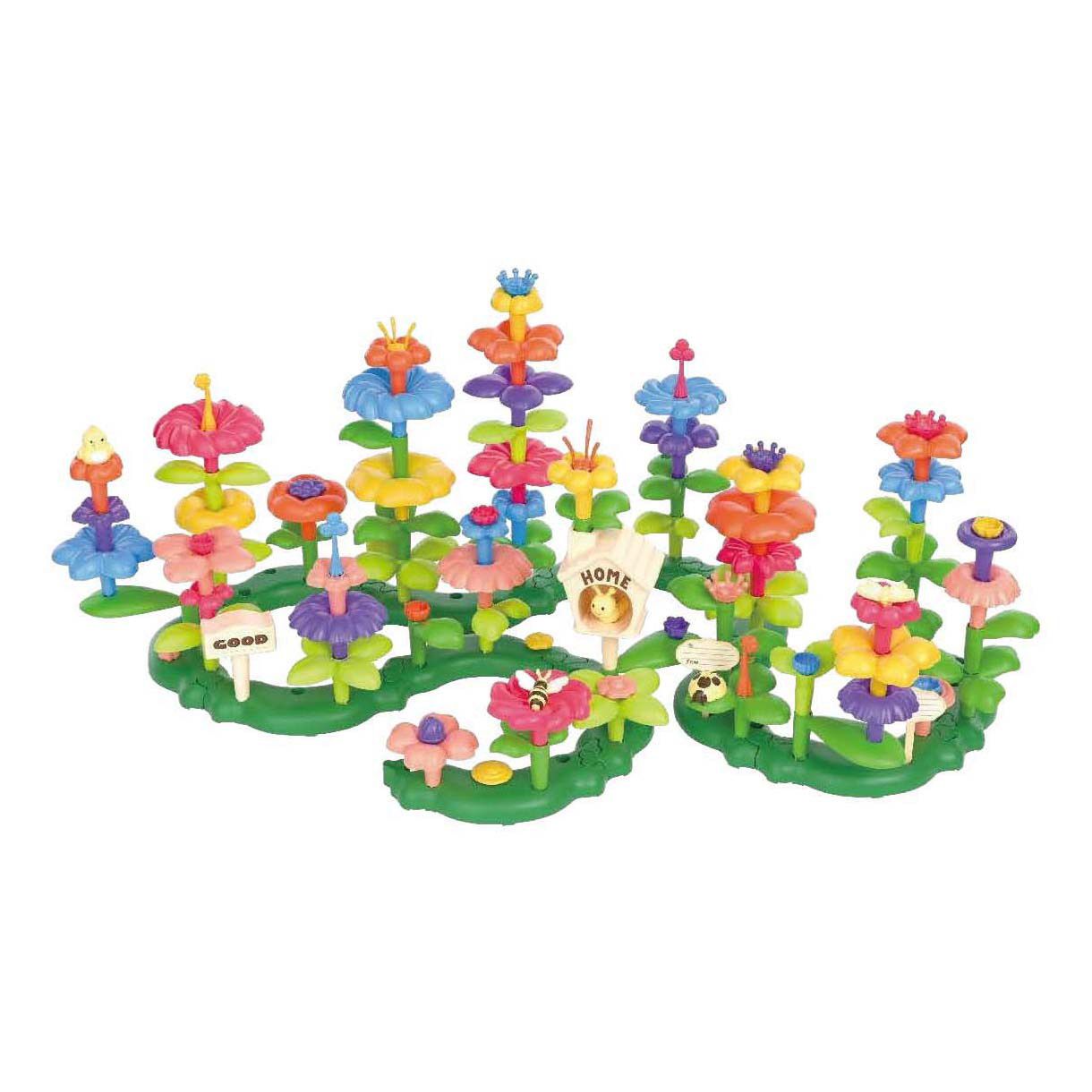 Bouwset Bloemen - 123dlg.