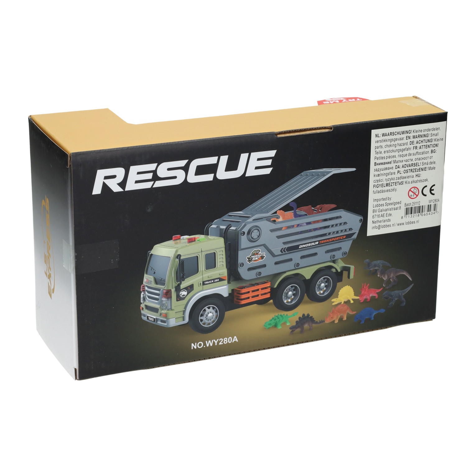 Rescue Vrachtwagen met Dino's