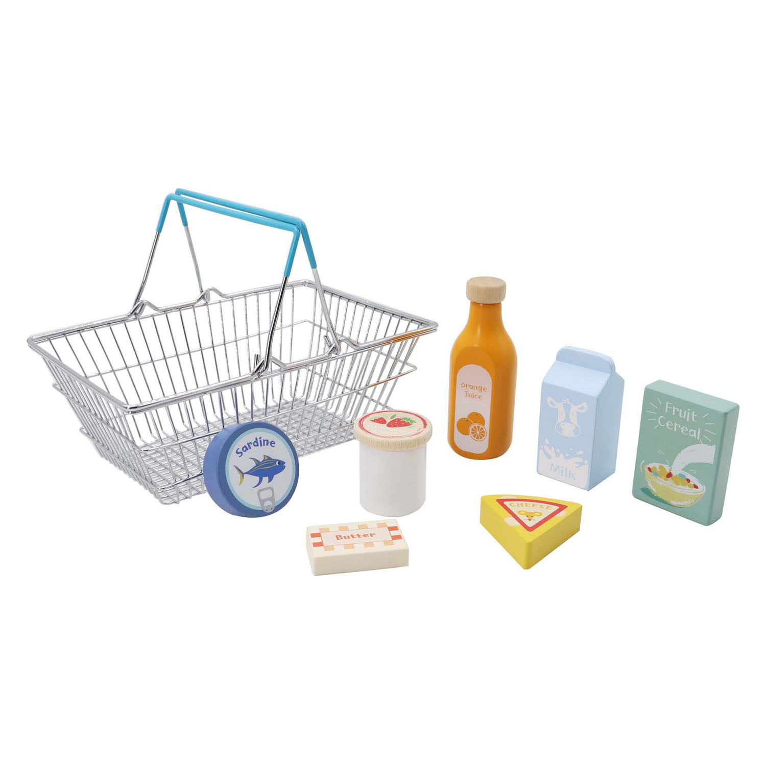 Houten Boodschappen Speelset