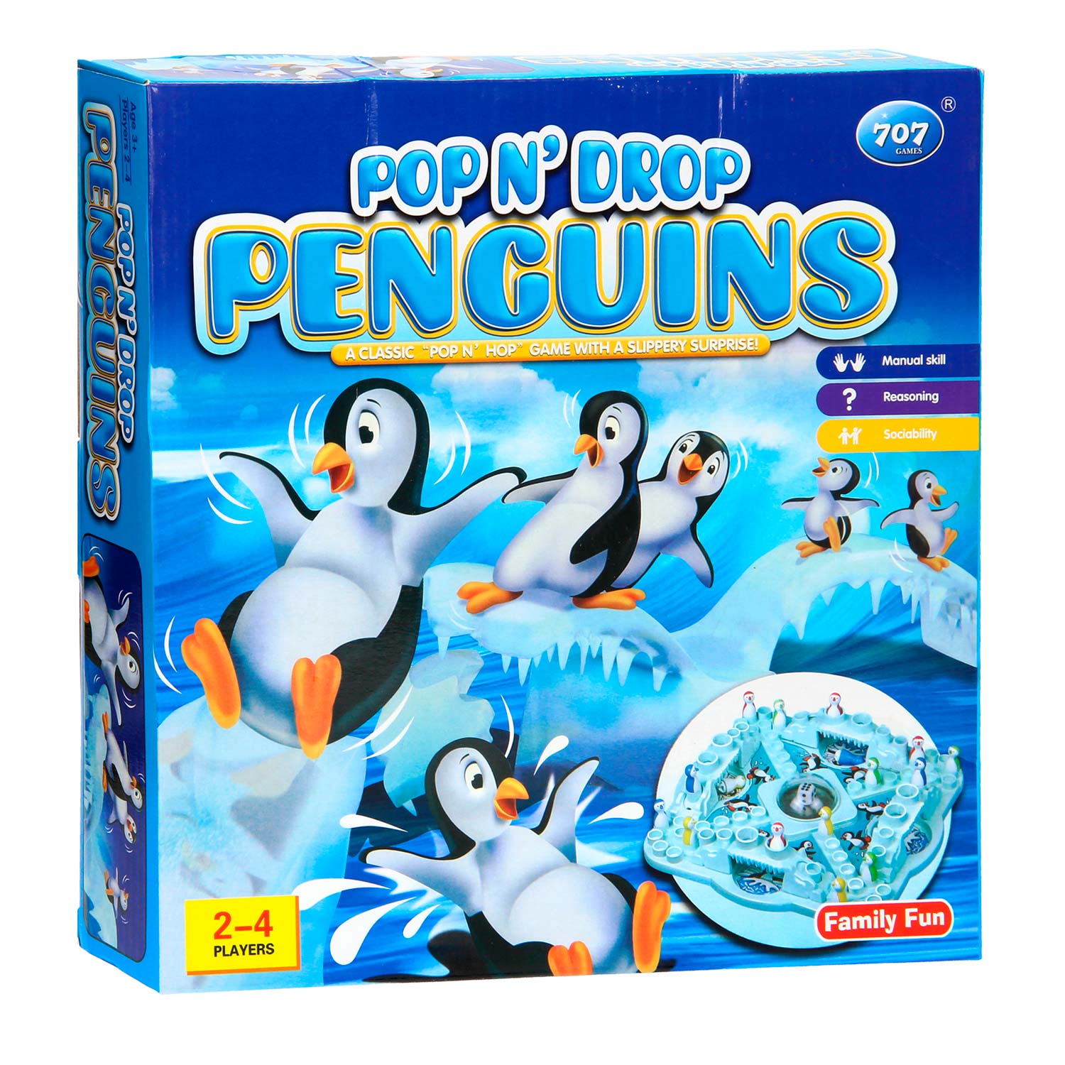 Ludo-Pinguin-Spiel