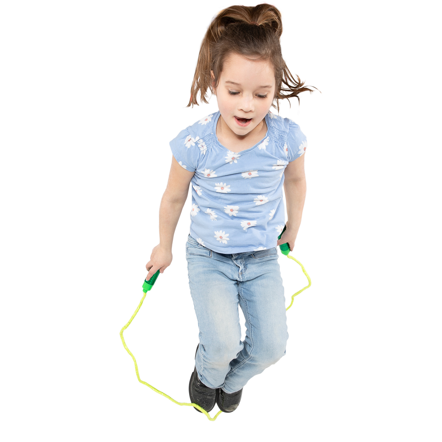 Springtouw Kinderen 240 Cm - Duurzaam En Veilig Springtouw Voor Actief Spelen