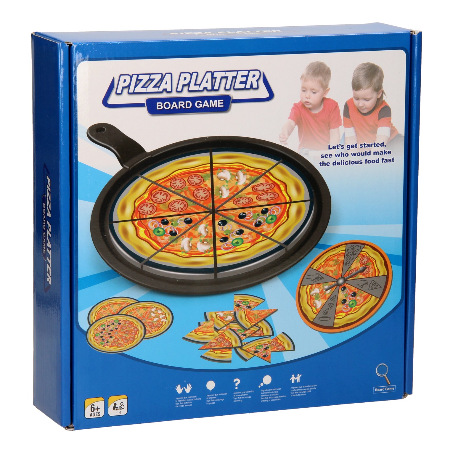 Kinderspel Pizza Bakplaat
