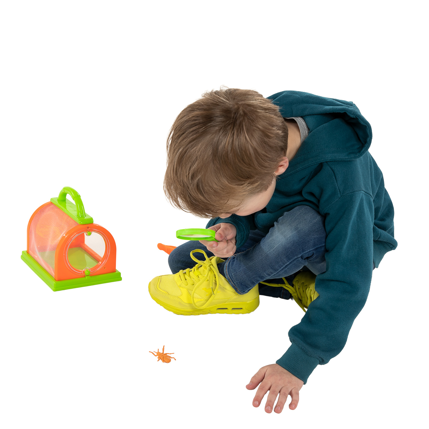 Insecten Observatiekast Geel/Groen, 3dlg.